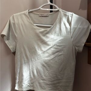 Cream Women's Top